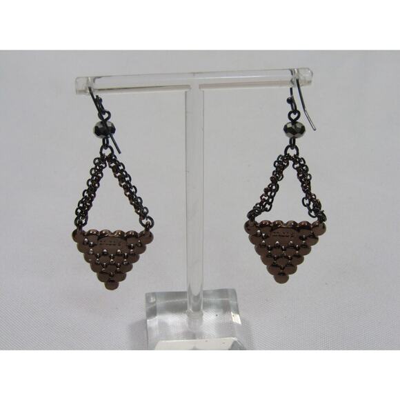 Chico's Bead Rhinestone Chandelier Bead Dangly Rustic Whimsygoth Chain Cottage - Picture 4 of 6